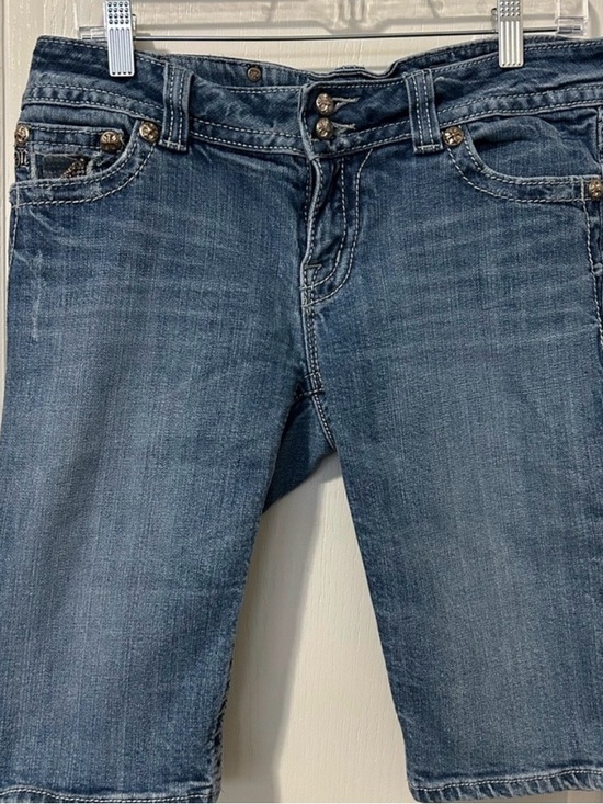 Miss Me Denim - Miss Me Blue Boyfriend Denim Shorts